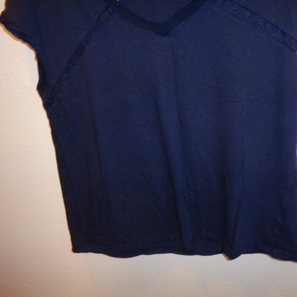 LC Lauren Conrad Women's Short Sleeve Top Size Medium - Picture 3 of 8